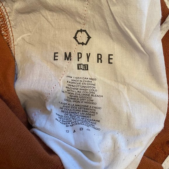 Empyre Vault Carpenter Mocha Brown Pant Jeans - Picture 13 of 13